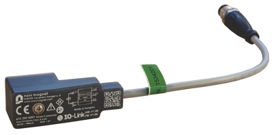 Smart IO Link Form A + B remote diagnostic connectors for identification, PWM control, cycle count, temperature; position; current & functionality sensing + warning.