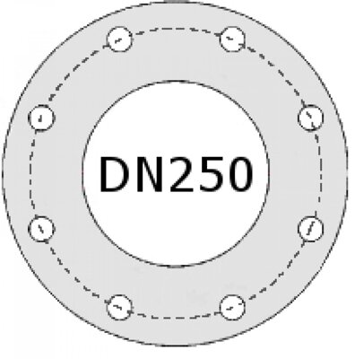 Flanged DN250 10 inch solenoid valves manufactured in Stainless steel, Ductile Iron, and Aluminium, 2/2 way normally closed + open to suit air, water, fuel, natural gas, biogas, steam, fluids and gases. IP65 or ATEX protection available from solenoid valve world.