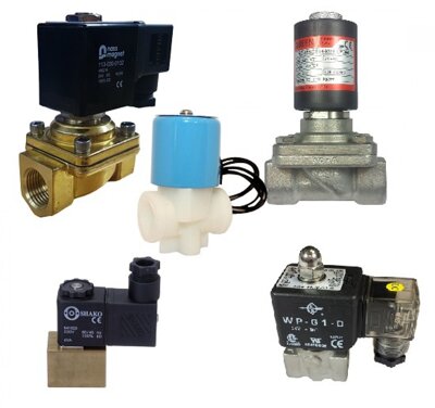 2/2 normally closed valves are failsafe closed and require power to open Available in Brass, Stainless and Plastic to suit most applications