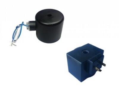 Solenoid valve coils with 20mm to 21mm internal diameter