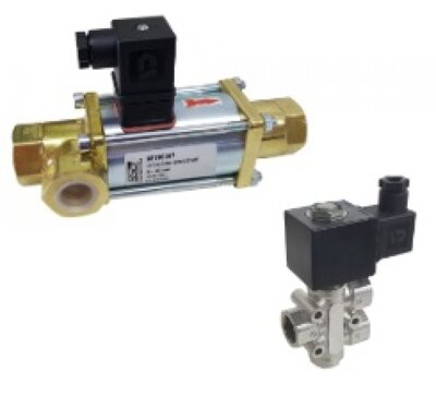 Stainless steel 3/2 way solenoid valves for diverting flow for air actuated valves and for the control of other pneumatic and fluid systems and cylinders.