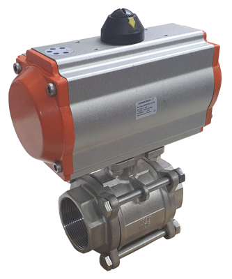 Industrial-grade air actuated valves for precise on/off or modulating control in compressed-air, fluid, and process-control systems. Choose from pneumatic actuated ball or butterfly valves, available in brass, stainless steel, and cast iron body materials.

Engineered for long service life, consistent torque, and leak-free operation under demanding conditions. Each valve assembly is ISO 9001 / 14001 certified and configured for either double-acting or spring-return actuation.
Ideal for automation, chemical processing, and high-cycle systems, supplied from UK stock with free next-day delivery.