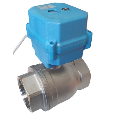 Compact 2-way motorised ball valves for on/off control of liquids and water systems. Available in brass, stainless steel and UPVC with options for failsafe return and modulating control. WRAS approved valves are available for potable water installations. Ideal for process automation, BMS and general industrial use. All valves are ISO 9001 / 14001 certified and supplied ready to install with free next-day UK delivery.