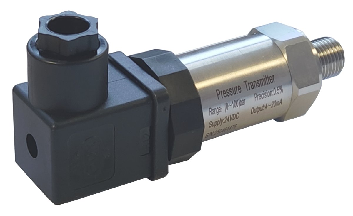 1/4 BSP (G) 0-100 Bar Sealed pressure transmitter