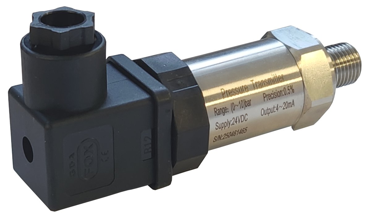 1/4 BSP (G) 0-10 Bar Gauge pressure transmitter
