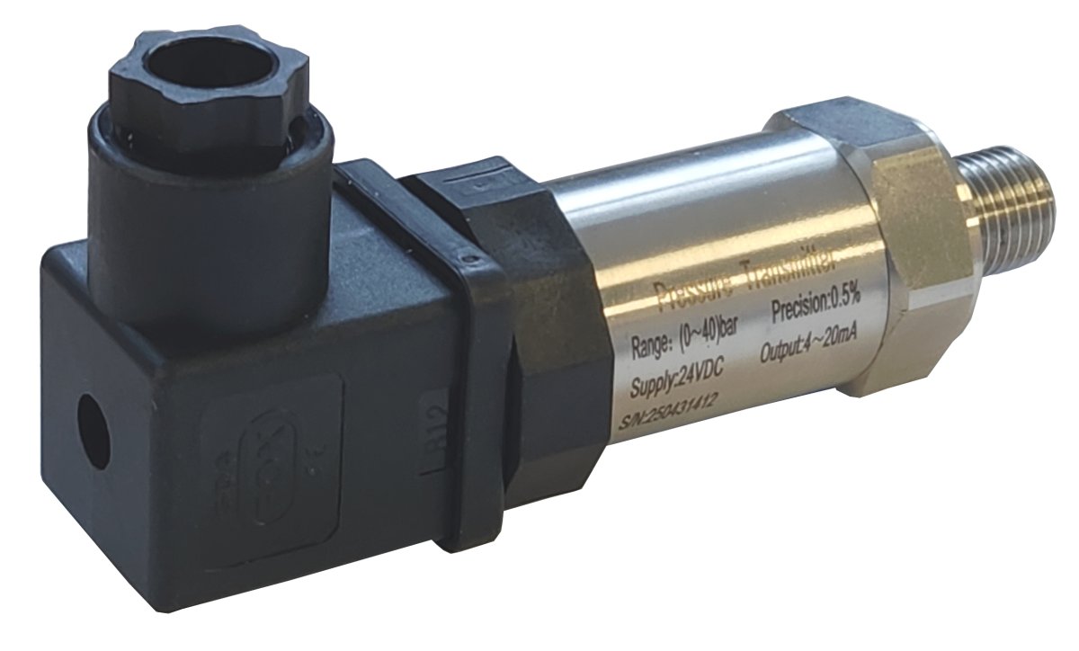 1/4 BSP (G) 0-40 Bar Sealed pressure transmitter