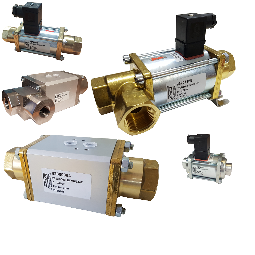 Coaxial valves