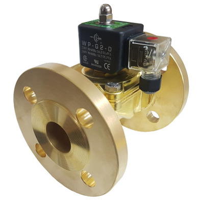 DN15 (1/2") flange brass solenoid valves designed for reliable control of air, water, oil, vacuum and steam in industrial applications.

→ Available in 2/2 way normally closed (NC) and normally open (NO) configurations
→ Suitable for general purpose and process control systems
→ Brass body construction for durability and corrosion resistance
→ Compatible with a wide range of media including air, water, light oils and steam
→ Flanged connection ensures secure installation and easy maintenance

These valves are ideal for use in industrial automation, heating systems, steam lines and general fluid control applications.