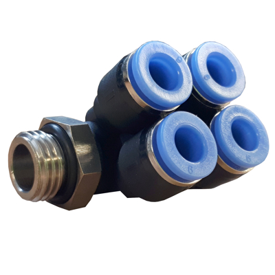 Explore our complete range of push-in pneumatic fittings for Nylon and Polyurethane tubing. From studs, elbows, and tees to multi-port manifolds, plugs, reducers, and flow-control adaptors, each fitting ensures fast, leak-free connection in compressed-air and vacuum systems.
Constructed from nickel-plated brass and PA66 with NBR seals, these fittings are ISO 9001 / 14001 certified and stocked in the UK for rapid dispatch.
Experience Connexion Developments’ Attention to Detail with free next-day UK delivery across the entire push-fit range.