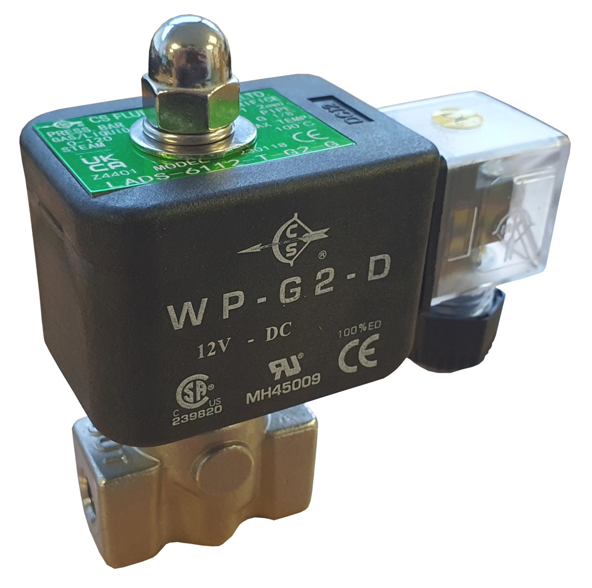 Latching stainless steel solenoid valves to 0-42 bar