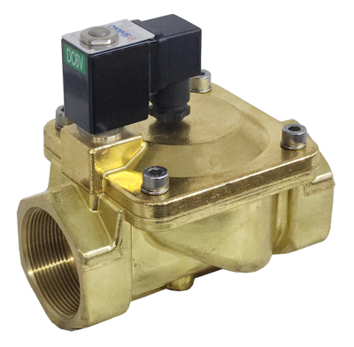 Shako 2/2 way 3 to 15 volt Latching WRAS approved solenoid valves for water.
