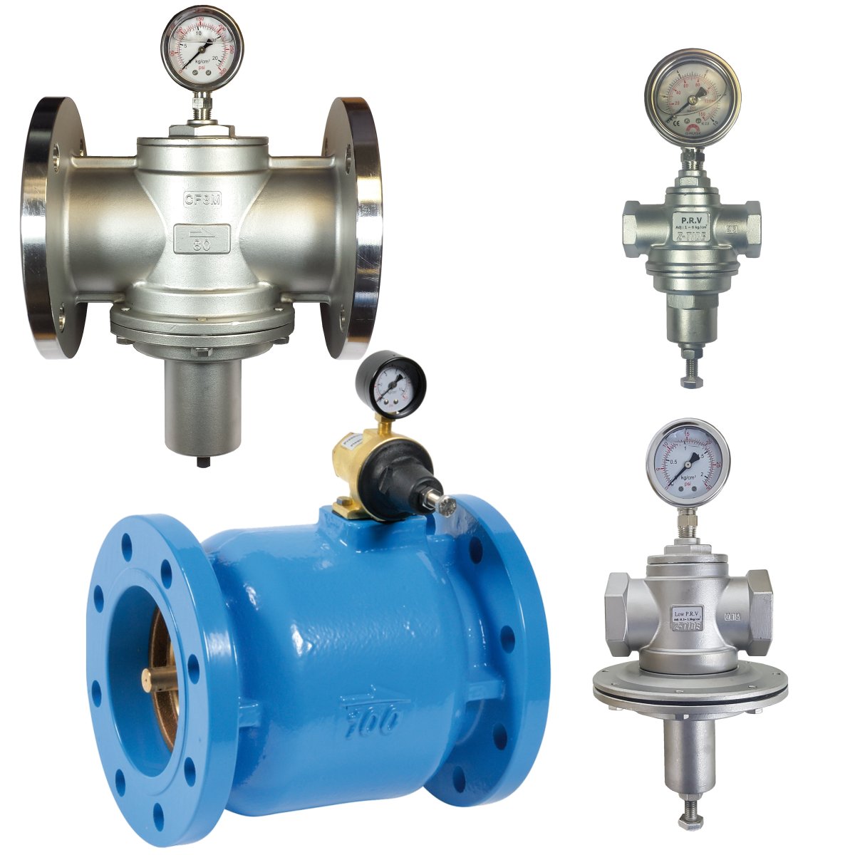 Pressure Reducing, Pressure Sustaining and Pressure Relief Valves