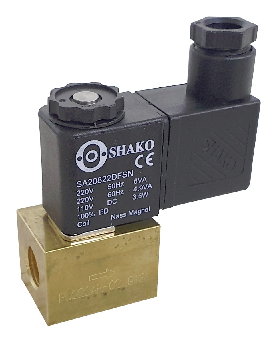 Shako PU220 Brass Solenoid Valve