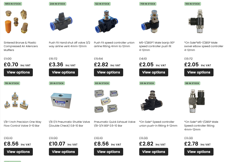 Shuttle, Quick Exhaust & Speed Control Valves
