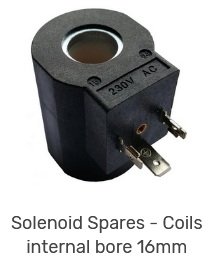Solenoid coils 16mm bore