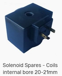 Solenoid coils 20mm+ bore