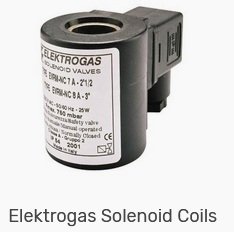 Elektrogas solenoid coils