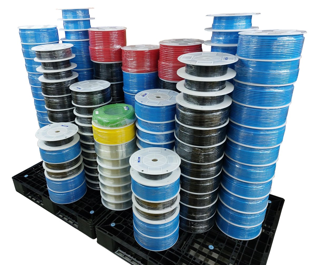 Polyurethane tubing 50-200mtr rolls All sizes + colours