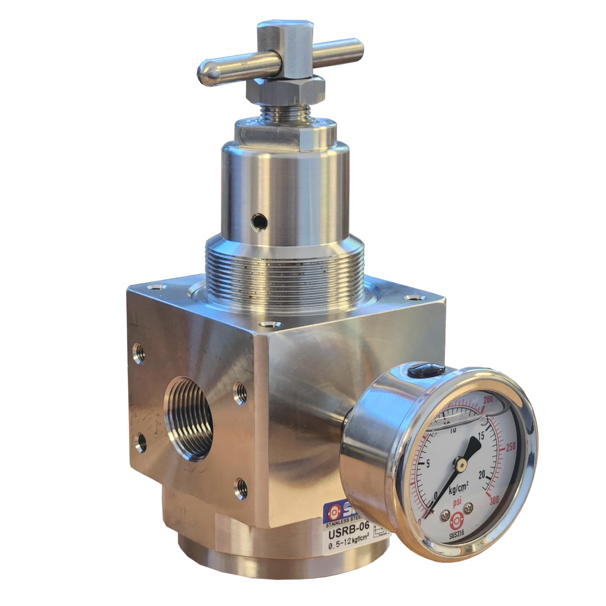 3/4 Stainless steel Air Pressure Regulator USRB06