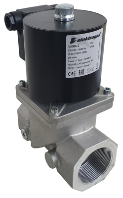 Browse gas solenoid shut-off valves by BSP thread size from 1/4" to 2". 
These EN161 certified gas safety valves are used on burners, boilers, furnaces and industrial gas systems handling natural gas, LPG, biogas and coke oven gas.

Select the required thread size to view suitable gas solenoid valves for your installation.