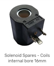 Solenoid coils 16mm bore