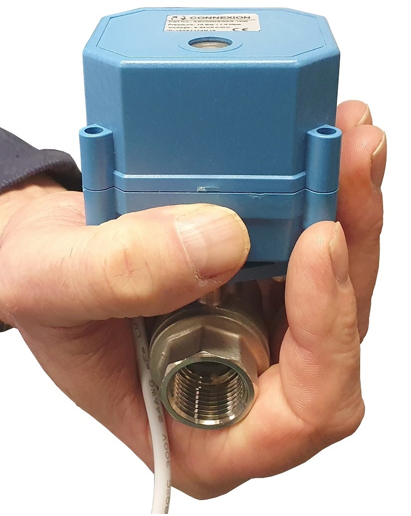 Compact, eco friendly 2 Watt, WRAS approved, 100,000 cycle IP67 motor actuated ball valve.